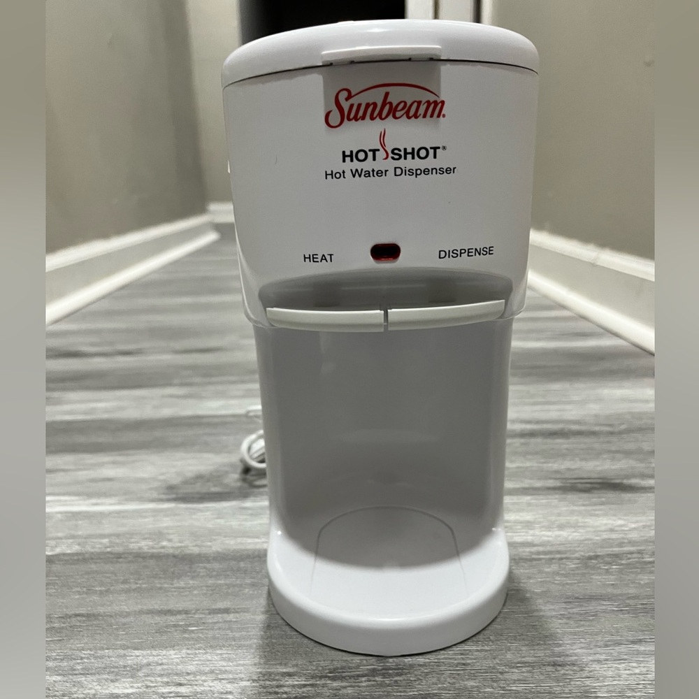 Sunbeam Hot Shot Hot Water Dispenser Model 3211 Vintage Tested Works